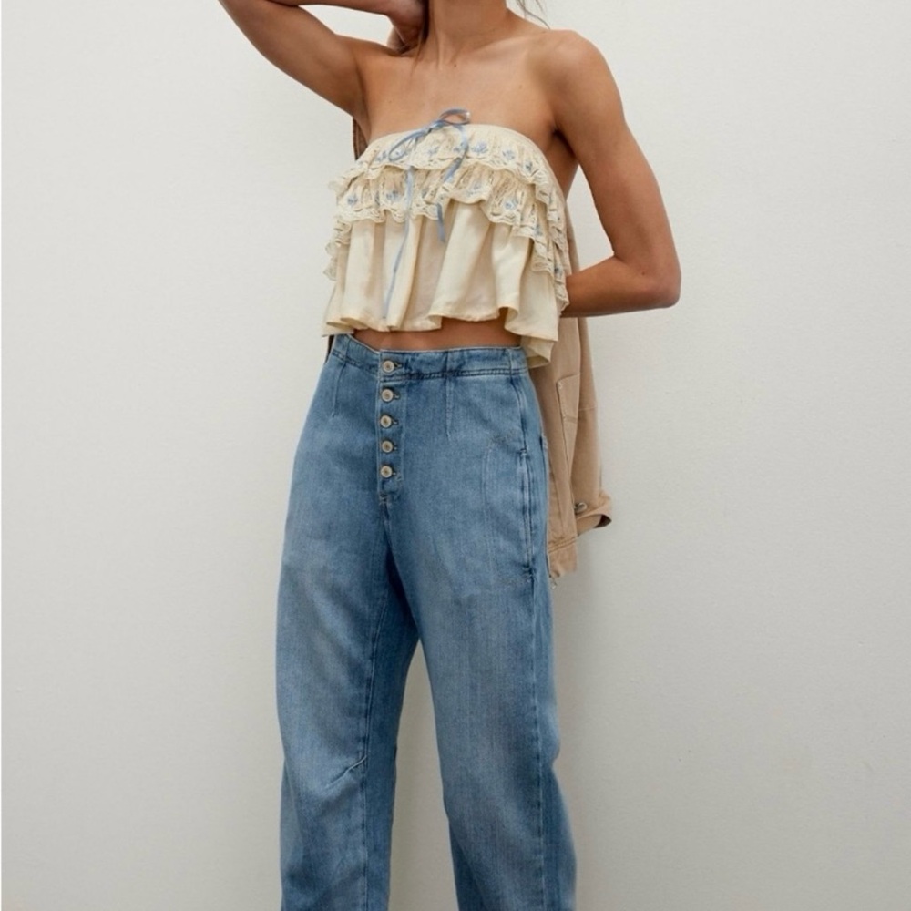 We The Free Light Blue Boyfriend Osaka Jeans